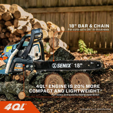 SENIX204QL_49cc4-Cycle18GasChainsaw1 - Brands For Less USA