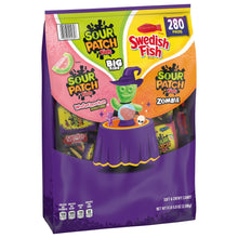 SOUR PATCH KIDS & SWEDISH FISH Halloween Candy, Variety Pack, 280 pcs.