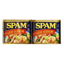 SPAM Less Sodium,12 oz., 8 pk.
