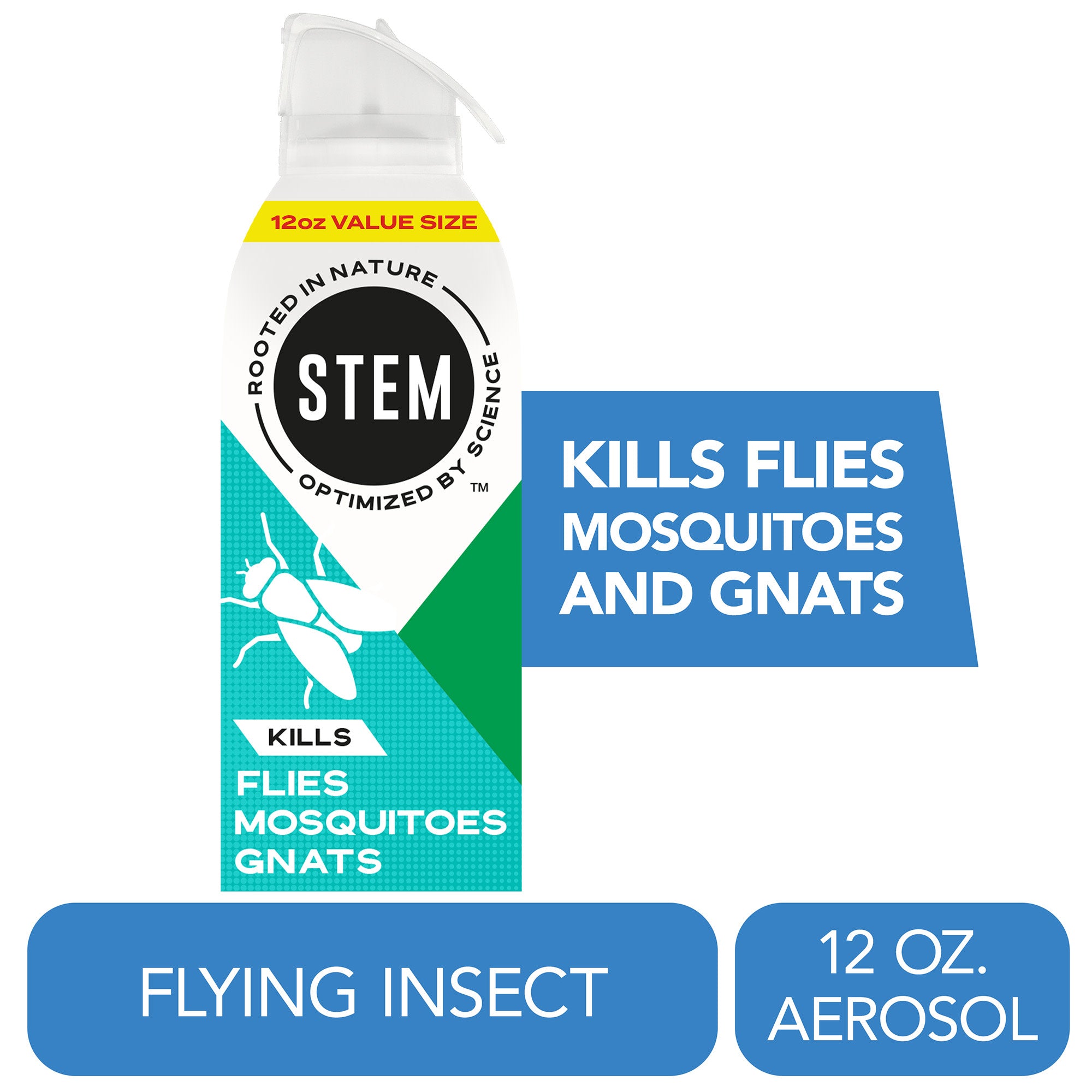 STEM Kills Indoor & Outdoor Fly, Mosquito & Gnat Insect Killer Bug Spr ...
