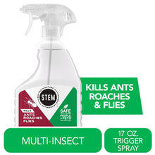 STEM Kills Indoor/Outdoor Ant, Roach & Spider Bug Spray, 12 fl oz