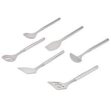 Sabatier 6-piece Stainless Steel and Silicone Tool Set