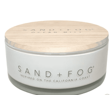Sand + Fog 34oz Cocktail Candle with Rubber Wood Lid