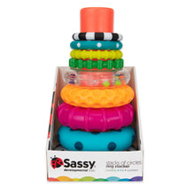 SassyStacksofCirclesStackingRingSTEMLearningToy_9PieceSet_Ages6MonthsandUp5 - Brands For Less USA