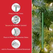 Scentsicles 3-Pack Scented Stick Ornaments - White Winter Fir, Snowberry Pine, and Icicles on Spruce
