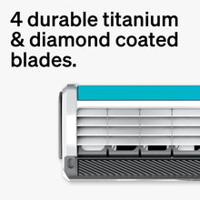 Schick Quattro Titanium for Men With 1 Razor and 16 Razor Blades Refills