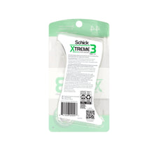 Schick Xtreme 3 Sensitive 3 Blade Disposable Razors for Men, 4ct