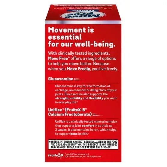 Schiff Move Free Advanced Joint Supplement, 200 Tablets– Brands For ...