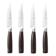 Schmidt Brothers Cutlery Delta Series Acacia Wood 4-pack Steak Knife Set