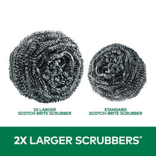 Scotch-Brite Stainless Steel Extra Large Scrubbers,16 ct.
