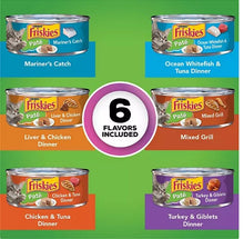 Purina Friskies Pate Wet Cat Food, Variety Pack (5.5 oz., 60 ct.)