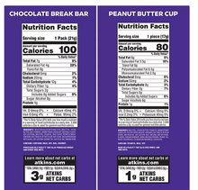 Atkins Endulge Peanut Butter Cup Chocolate Break Bar Variety Pack  30 ct.