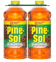 Pine-Sol 2X Concentrated Multi-Surface Cleaner, Pine Scent  (60 fl. oz., 2 pk.)