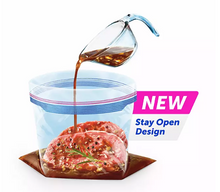 "Ziploc Gallon Freezer Bags with New Stay Open Design,  152 ct."