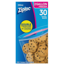 Ziploc 2-Gallon Seal Top Freezer Bags, 30 ct.