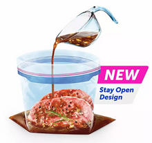 Ziploc Easy Open Tabs Freezer Quart Bags with New Stay Open Design, 216 ct.