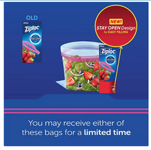 Ziploc Easy Open Bags Variety Pack with New Stay Open Design, 347 ct.