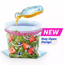 Ziploc Gallon & Storage Quart Bags with New Stay Open Design, 204 ct.