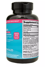 Member's Mark Biotin 10,000mcg with Keratin 100mg Capsules, 250 ct.