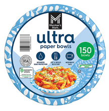 Member's Mark Ultra Soup/Salad Paper Bowls 20 oz., 150 ct.