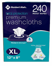 Member's Mark Adult Washcloths, 240 ct.