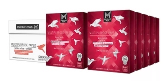 Member's Mark Multipurpose Copy Paper, 10 Ream Case, 20 lb., 92 Bright, 8.5 x 11"