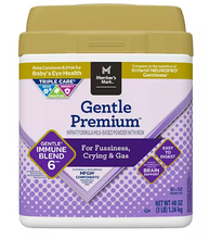 Member's Mark Gentle Premium Baby Milk-Based Formula with Iron, Gentle Immune Blend 48 oz.