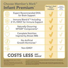 Member's Mark Infant Premium Baby Milk-Based Formula Powder with Iron, Immune Blend (48 oz.)