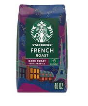 Starbucks Dark French Roast Ground Coffee 40 oz.