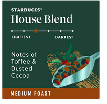 Starbucks House Blend Whole Bean Coffee (40 oz.)