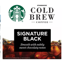 Starbucks Cold Brew Coffee Concentrates, Signature Black 64 oz., 2 pk.