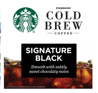 Starbucks Cold Brew Coffee Concentrates, Signature Black 64 oz., 2 pk.