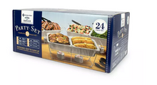 Member's Mark Party Set with 2-hour Safe Heat Chafing Fuel 24 ct.
