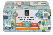 Member's Mark Single Serve Coffee Pods, Winter Variety Pack (54 ct.)