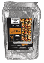 Member's Mark Aluminum Steam Table Pans, Full Size 50 ct.