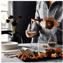 Member's Mark 8-Piece Stemless Crystal Wine Glass Set