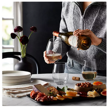 Member's Mark 8-Piece Stemless Crystal Wine Glass Set