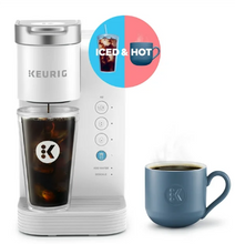 Keurig K-Iced Essentials White Iced and Hot Single-Serve K-Cup Pod Coffee Maker