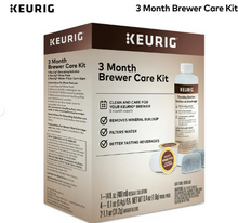 Keurig 3 month Brewer Maintenance Kit, with Rinse Pods, Descale Solution, and Filter Cartridges