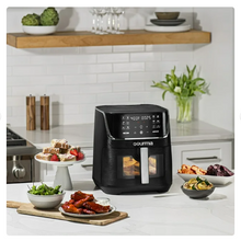 Gourmia 8 Qt Digital Window Air Fryer with 12 One-Touch Presets, GAF824, New
