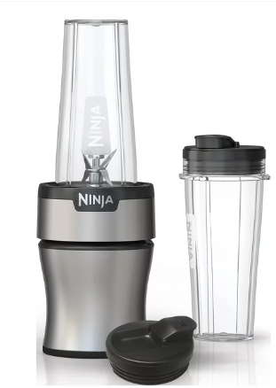 Ninja Nutri-Blender BN300 700-Watt Personal Blender, 2-20 oz Dishwasher-Safe to-Go Cups