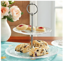 The Pioneer Woman Two-Tiered Glass Server, Clear