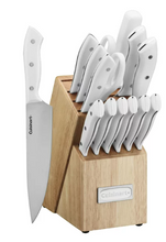 Cuisinart Triple Rivet 15-Piece Knife Set with Block, C77WTR-15PW