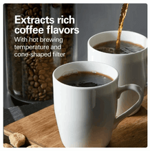 Hamilton Beach 12 Cup Programmable Coffee Maker, Glass Carafe, Black and Silver, 49465R