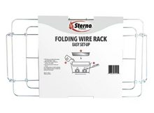 Sterno Folding Wire Chafing Rack, Standard Size, Silver