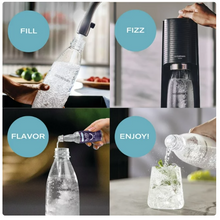 SodaStream Terra Black Sparkling Water Maker Bundle +Pepsi 440ml