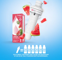 Cirkul LifeSip Watermelon Flavor Cartridge, Drink Mix, 4-Pack