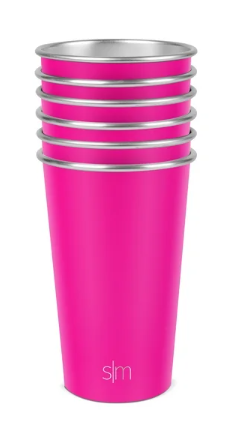 Simple Modern Simple Stack 12 fl oz Aluminum Cups|Raspberry Vibes