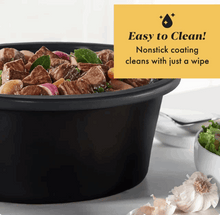 Crockpot™ 7-Quart Easy-to-Clean Cook & Carry™ Slow Cooker, Black Stainless Steel