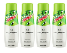 SodaStream® Mtn Dew ® Drink Mix (440ml, Pack of 4)